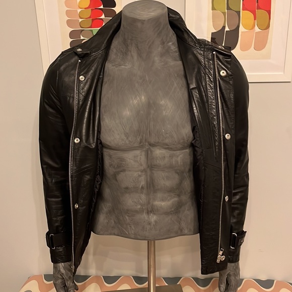 Vintage Diesel circa early 2000’s. Leather jacket Y2K - Picture 7 of 11